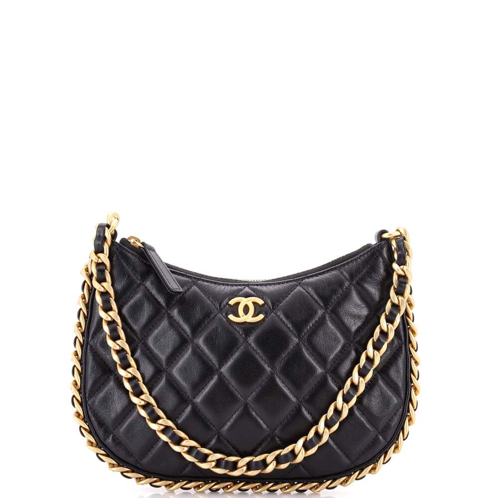 Chanel Cc Chain Around Hobo Quilted #242866C48B